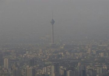 تداوم آلودگی هوا در تهران تا روز شنبه