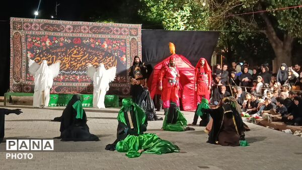 مراسم شبیه خوانی در میدان باغشمال تبریز