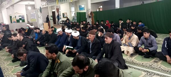 مراسم بزرگداشت سیدالشهدای مقاومت در شهر راز