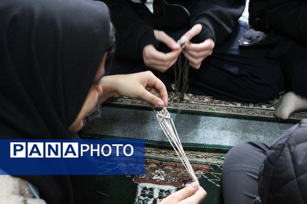  مرحله چهارم اردوی طرح «تمشک» در کانون فاطمه الزهرا کرج 