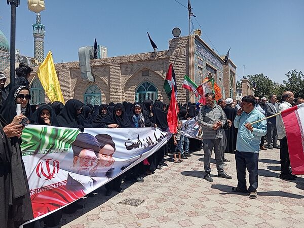  راهپیمایی جمعه خشم در شهر کاشمر