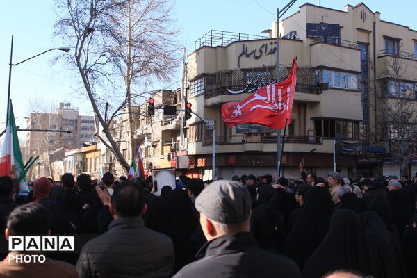 تهران در سوگ رهبر شهید انقلاب