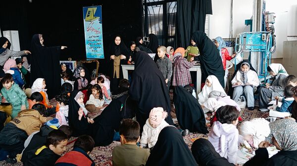 غرفه کودک در نمازجمعه کاشمر
