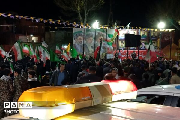 بانوان در خط مقدم حضور مردمی؛ گزارش تصویری رژه حماسی جان‌فدا