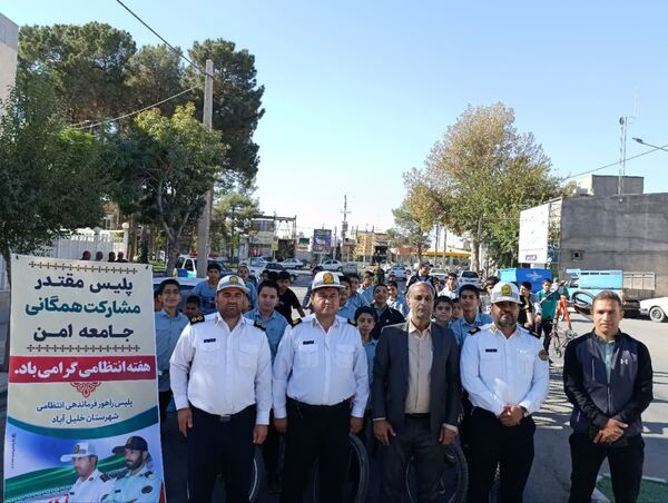 همایش دوچرخه سواری در شهرستان خلیل آباد 