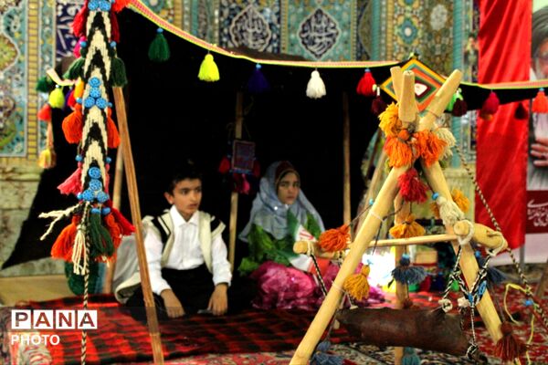 ‌حضور قوم بختیاری در تشییع شهید سجاد نادری