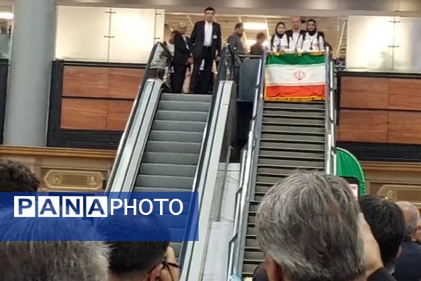 مراسم استقبال از کاروان ورزشی دانش‌آموزی «امید ایران» به میزبانی ناحیه دو شهرری 