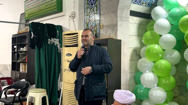اعتکاف دانش‌آموزی در شهر بهنمیر