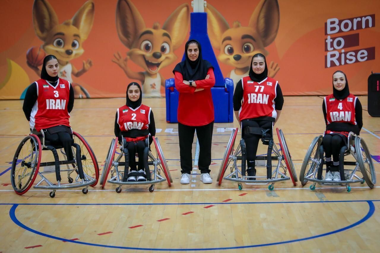 شکست دختران بسکتبال با ویلچر ایران مقابل تایلند