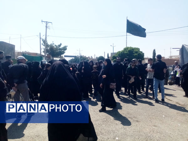 پیاده‌روی اربعین حسینی در شهرستان آباده 