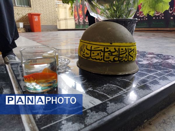 برگزاری مراسم تحویل سال نو در گلزار شهدای ملارد 