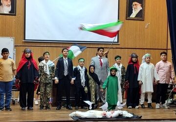 برگزاری رزمایش دانش آموزی خیبرالشهدا در ناحیه دو شهرری 