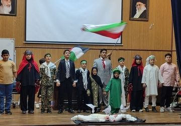 برگزاری رزمایش دانش آموزی خیبرالشهدا در ناحیه دو شهرری 