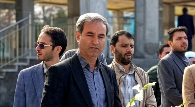 تجدید میثاق کارکنان حوزه پرورشی خراسان رضوی با شهدا