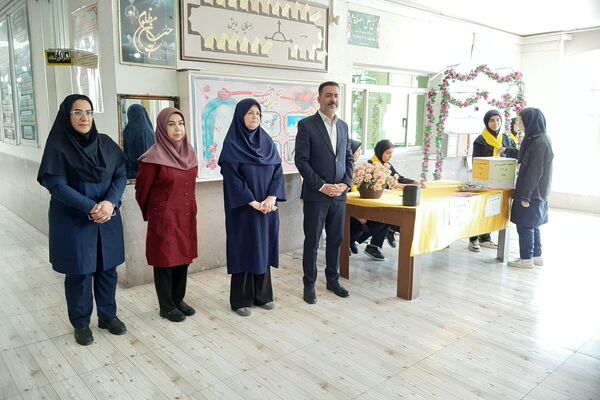 انتخابات انجمن ورزشی در دبیرستان پویش ناحیه ۳ شیراز 