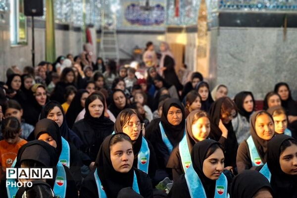 جشن آغاز هفته کرامت و روز دختر ویژه دختران در روستای ولی‌آباد قرچک 