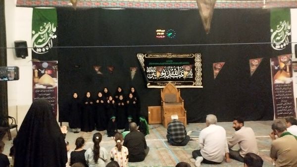 کودکان حسینی در غم عزاداری شهادت حضرت رقیه سلام الله علیها 