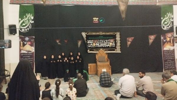کودکان حسینی در غم عزاداری شهادت حضرت رقیه سلام الله علیها 
