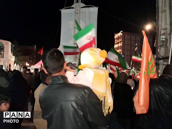 شکوه ولادت در بلوار فضل نیشابور
