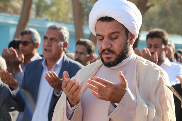 اقامه باشکوه نماز عید فطر در فهرج