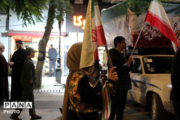 تجمع گسترده شهروندان بجنورد در حمایت از اقتدار کشور
