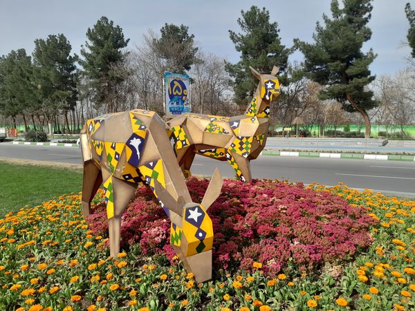 رد پای بهار در مشهد