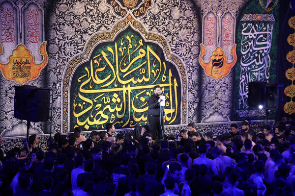 عزاداری هیات خادم الرضا(ع) در قم