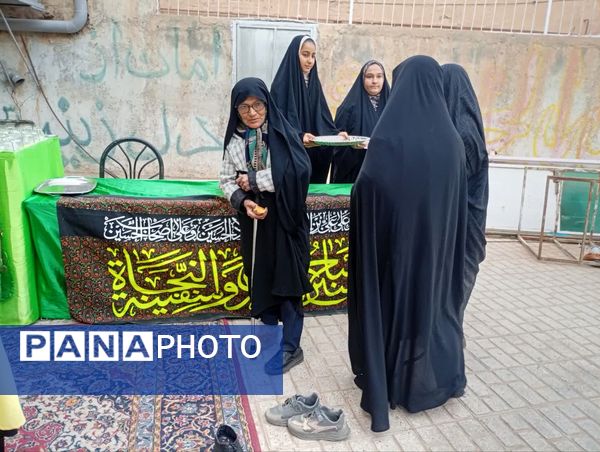 جشن میلاد حضرت زهرا(س) در تکیه علی اکبری فدافن