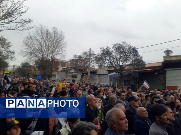 تجدید میثاق با آرمان های انقلاب در همدان