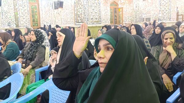 طنین جشن میلاد حضرت معصومه(س) و روز دختر در فضای ملکوتی آستان مقدس امامزاده حسن(ع)