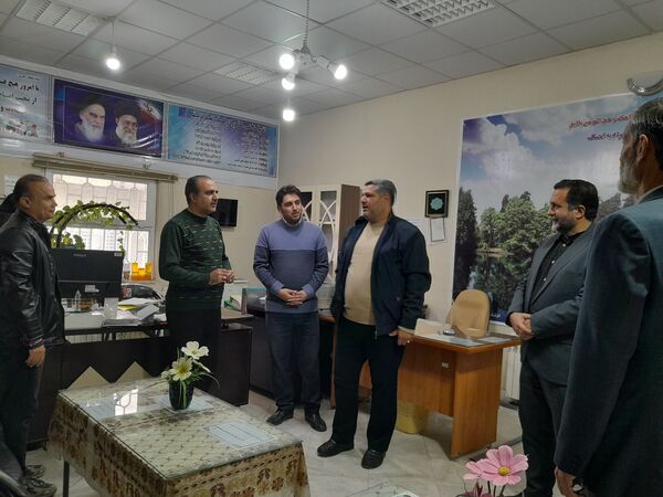 اولین بازدید رسمی معاون استاندار و فرماندار ویژه تربت حیدریه از مجموعه ادارات شهرستان تربت حیدریه
