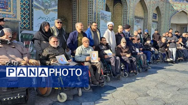 تشییع جانباز شهید دکتر موسی میرشکار در مشهد