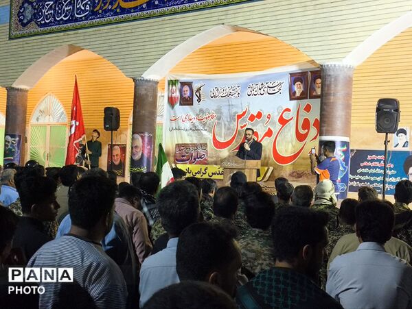 حضور پرشور مردم و یگان‌های رزمی بسیج در رزمایش «جانفدایان» سندرک