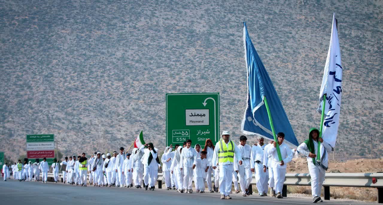 پانزدهمین مراسم پیاده‌روی شاهچراغ (ع)