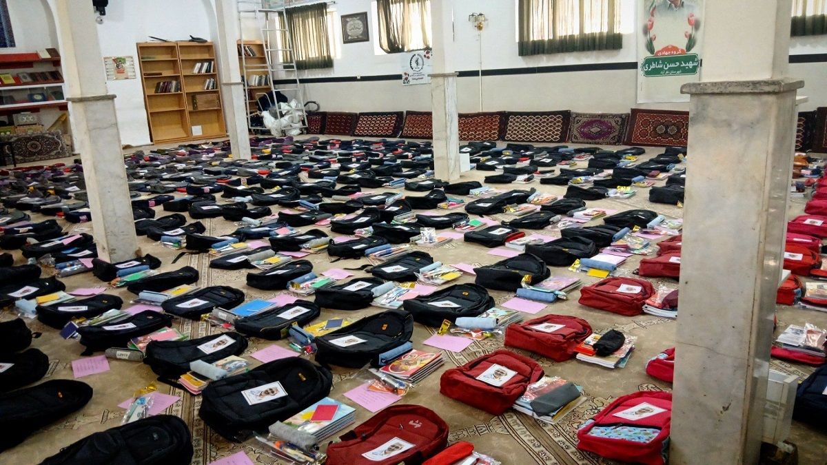 برگزاری رزمایش گروه جهادی چهارده معصوم (ع) در مسجد غدیریه نظرآباد 