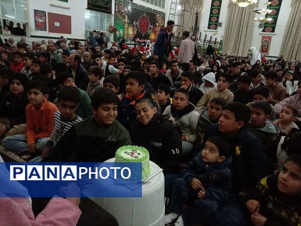 جشن ولادت امام قائم در روستای نقاب خلیل آباد