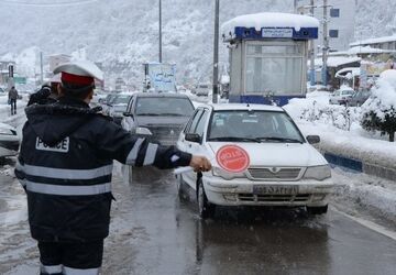 ترافیک سنگین در محور هراز؛ انسداد چند محور شریانی و غیرشریان