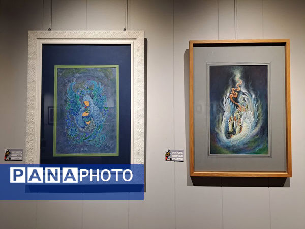 نمایشگاه آثار هنری تجسمی بسیج هنرمندان قم