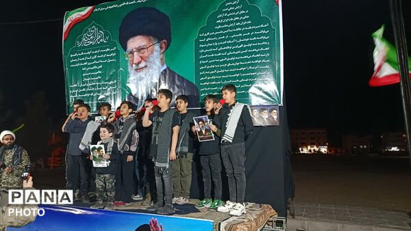 اجتماع شبانه نوجوانان مسجدی پردیسان قم