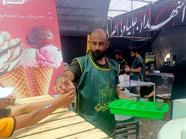 موکبی با رنگ و بوی مقاومت و شهادت 