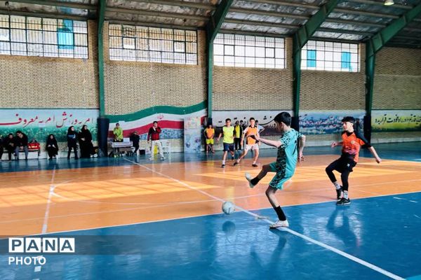 اختتامیه مسابقات فوتسال بین‌مدرسه‌ای پسران جام اقتدار ایران در پردیس