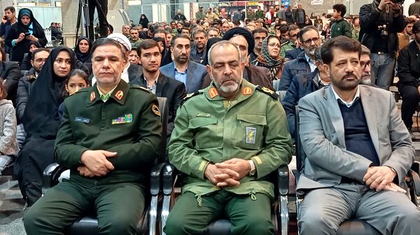 آیین استقبال از ۶ شهید گمنام در استان چهارمحال و بختیاری