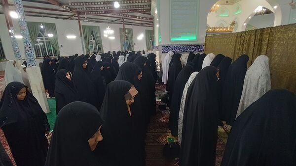 تشییع پیکر شهید گمنام در شهرستان کاشمر 