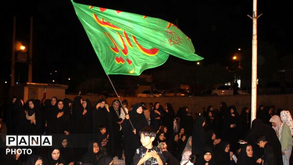 عزاداری حماسی مردم مارگون در شب جوانی کربلا