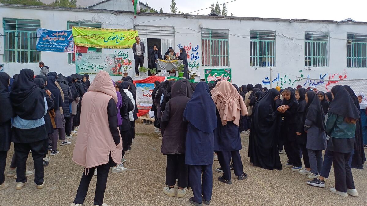 آیین گرامیداشت سید مقاومت در روستای لرد شاهرود خلخال