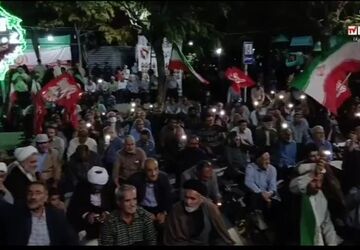 وقتی بیجار در شبِ میلاد، رنگِ بهشت گرفت