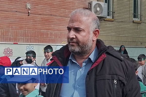 همایش یاوران انقلاب در دبستان شاهد شهید قدوسی ناحیه دو شهرری 