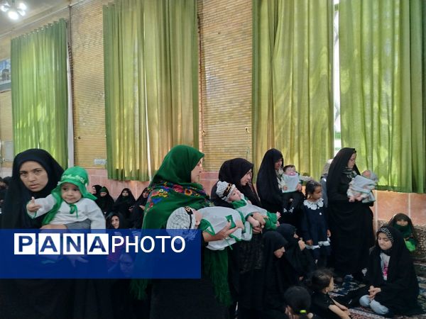 آیین شیرخوارگان حسینی در نخستین روز محرم در مساجد  نیشابور و شهر بار