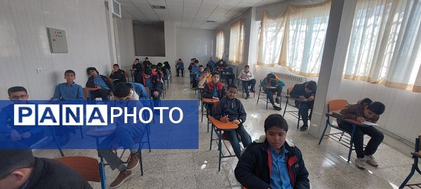 برگزاری امتحانات نوبت اول دبیرستان مرحوم اسماعیلی