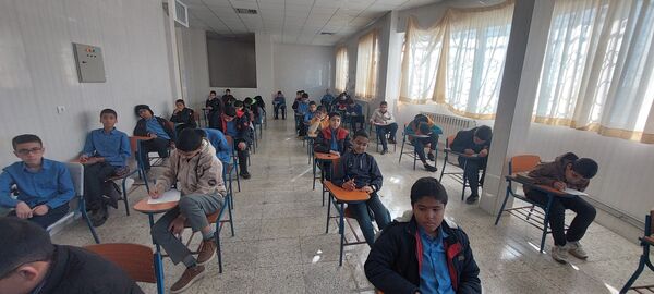 برگزاری امتحانات نوبت اول دبیرستان مرحوم اسماعیلی